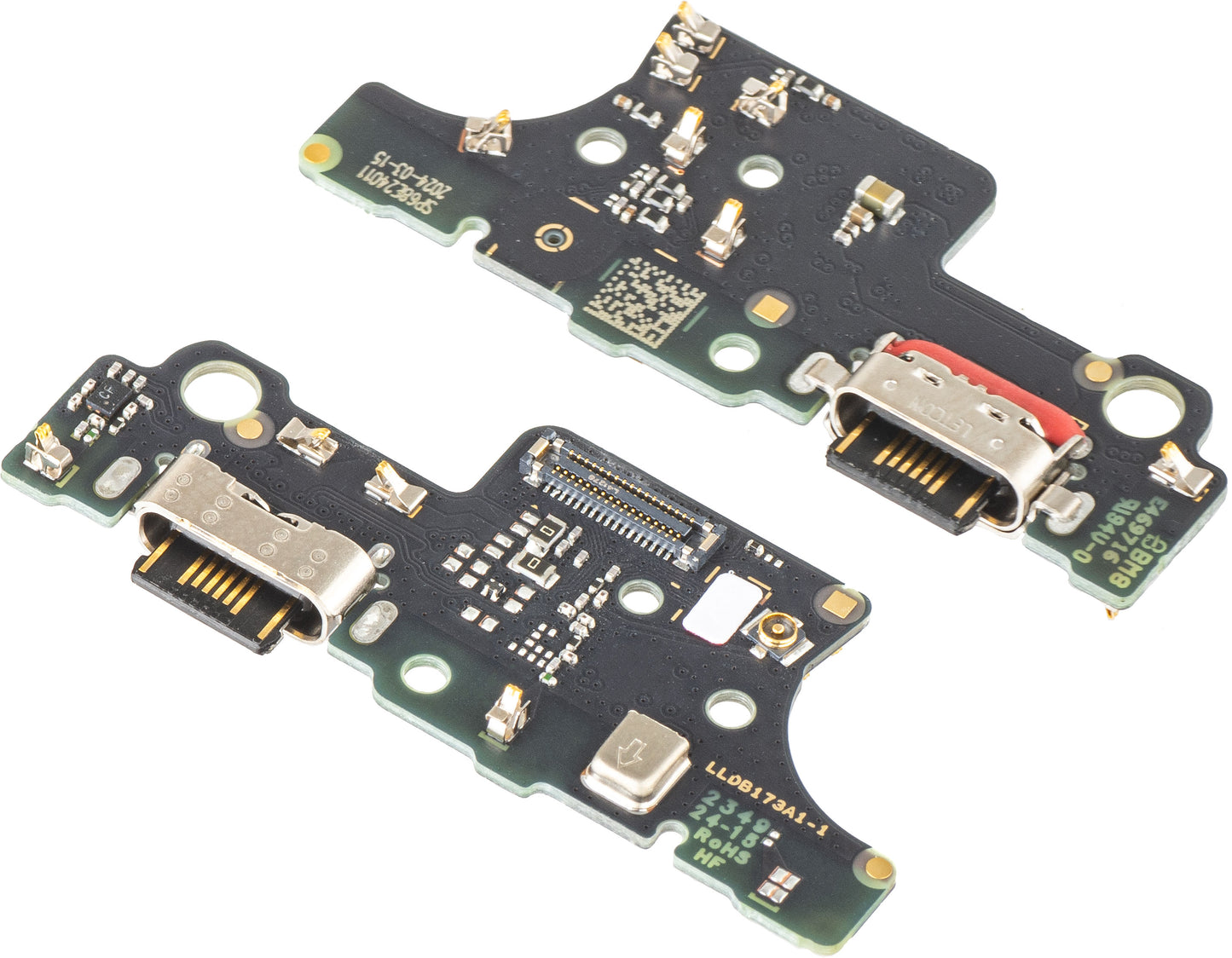 Πλακέτα με Συνδετήρα Φόρτισης - Μικρόφωνο Motorola Moto G04s, Service Pack 5P68C24255