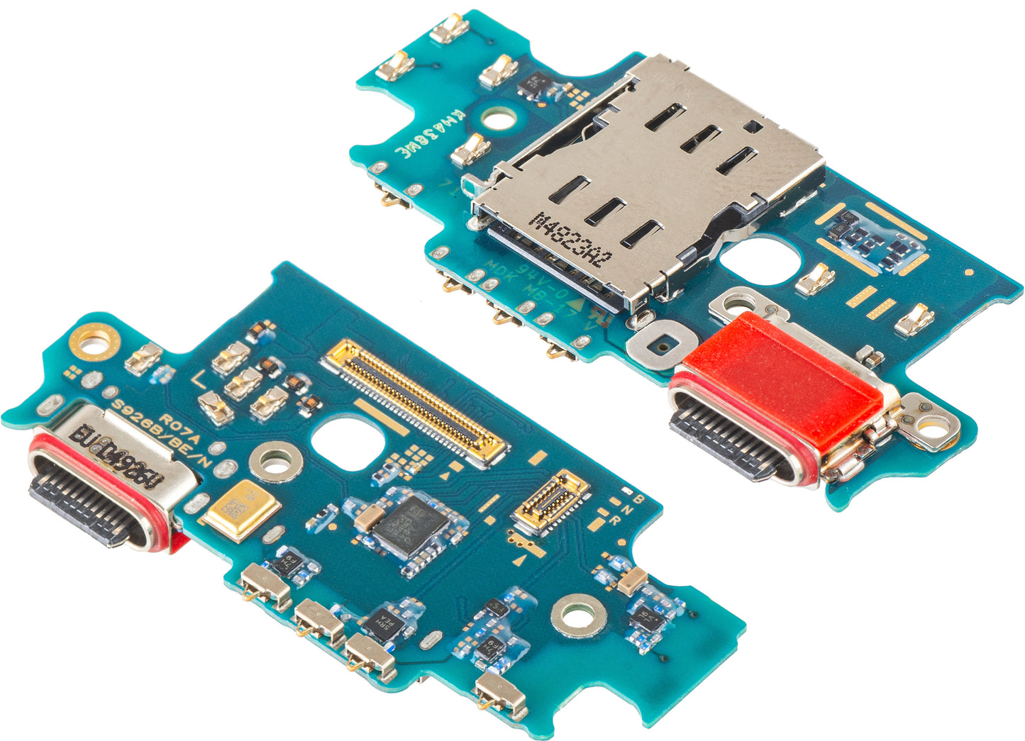 Charging Connector Board - Microphone - SIM Reader Module Samsung Galaxy S24+ S926, Service Pack GH96-16542A