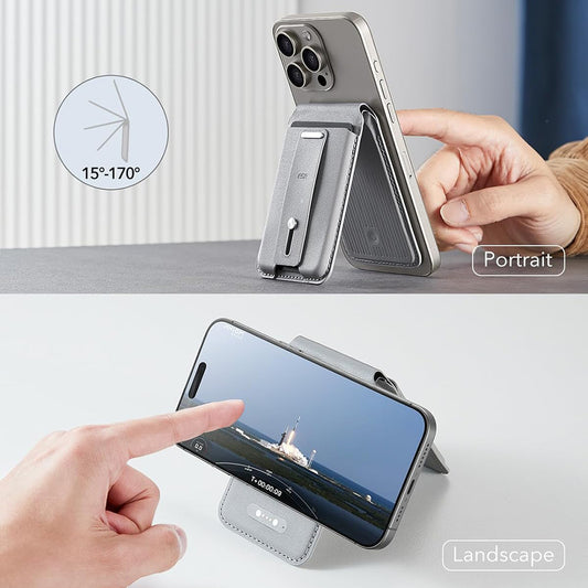 Πορτοφόλι Magsafe, ESR, Find my Wallet, Γκρι