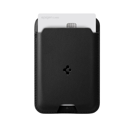 MagSafe Wallet, Spigen, Valentinus MagFit 2 Cards, Black AMP02284
