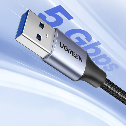 USB 3.0 UGREEN US115 Επέκταση USB 3.0, 1m, Γκρι
