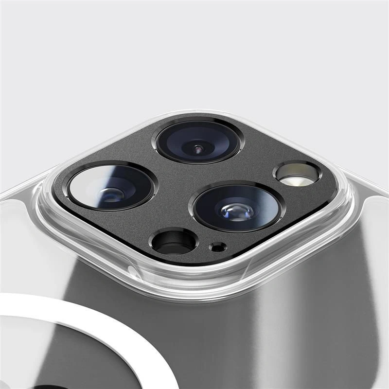 Πλαίσιο προστασίας Πίσω Κάμερας Tech-Protect Camalloy Fit+ για Apple iPhone 17 Pro, Αλουμίνιο, Πορτοκαλί