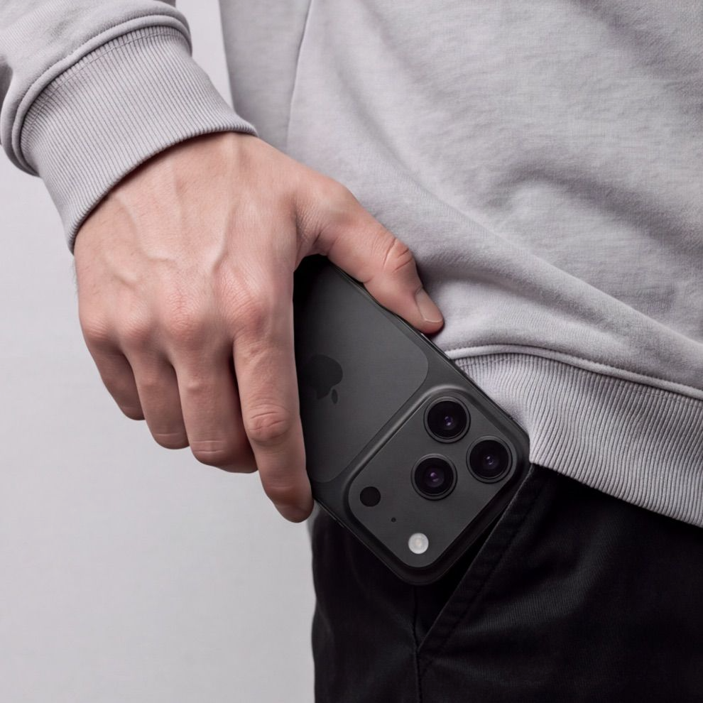 Προστατευτική θήκη κάμερας πίσω Tech-Protect Camalloy Fit+ για Apple iPhone 18 Pro Max, Αλουμίνιο, Μαύρο