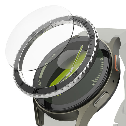 Πλαίσιο Προστασίας Ringke Premium Styling για Samsung Galaxy Watch7 40mm, Μοντέλο 3, Μαύρο