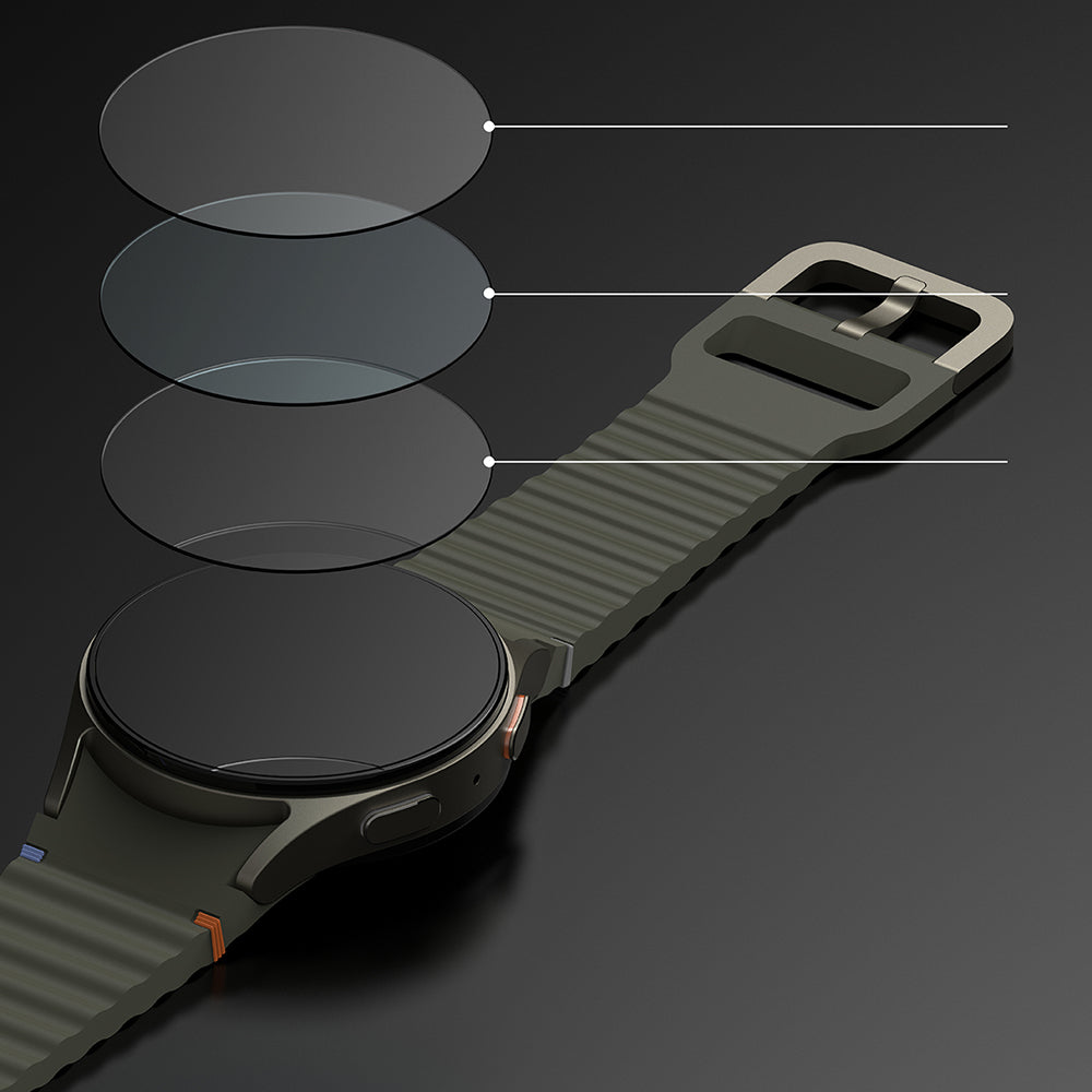 Πλαίσιο Προστασίας Ringke Premium Styling για Samsung Galaxy Watch7 44mm, Μοντέλο 2, Μαύρο