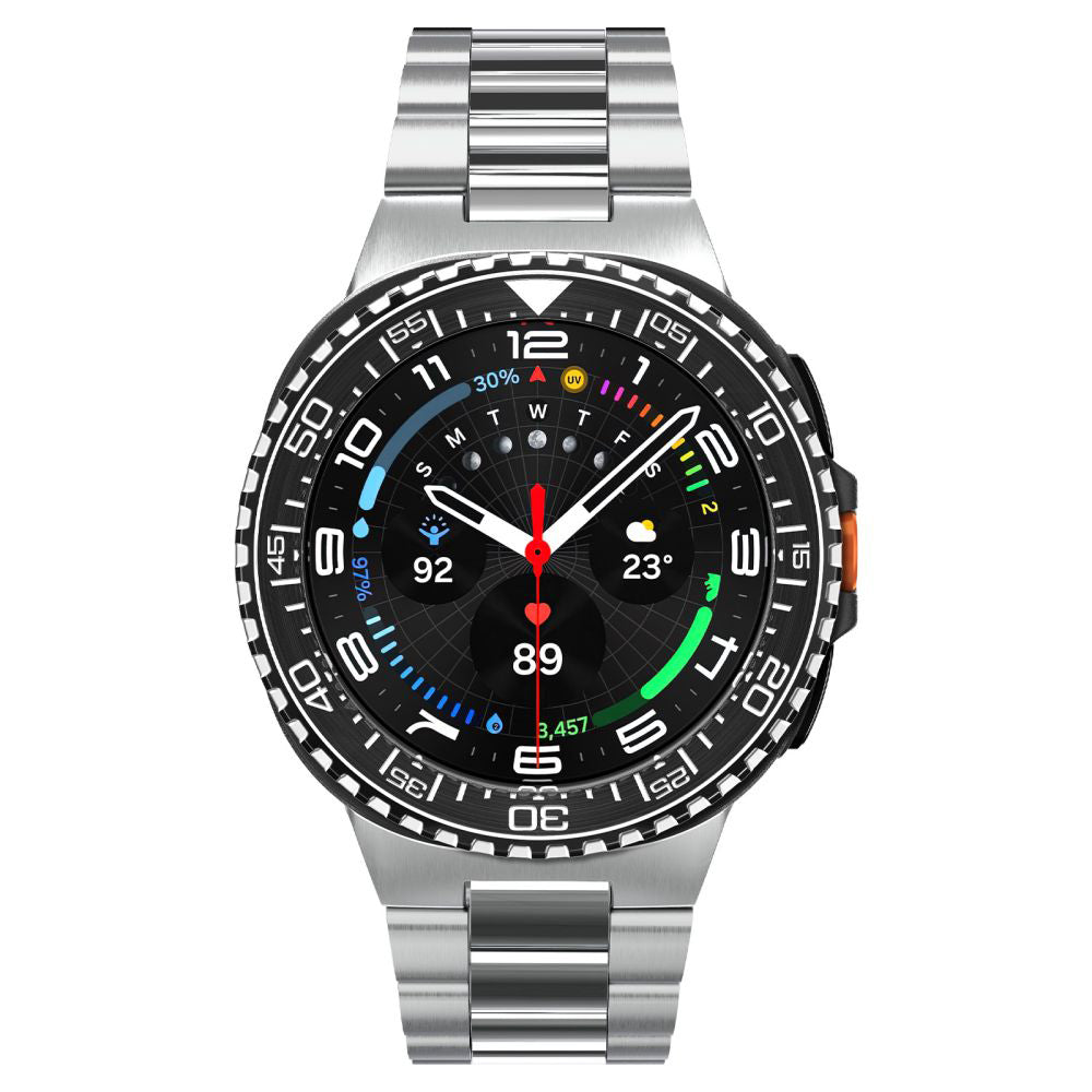 Spigen Tune Pro Diver Protection Frame for Samsung Galaxy Watch8 Classic, Black