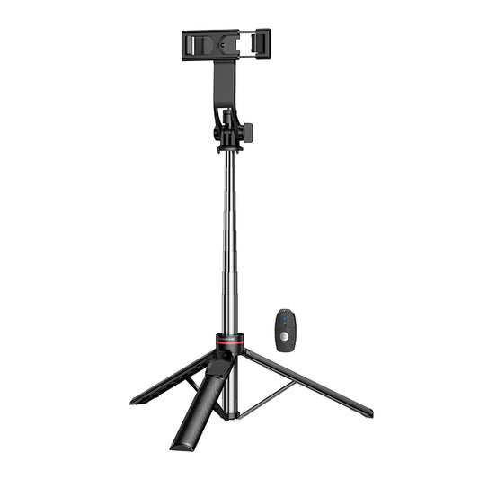 Selfie Stick Bluetooth Borofone BY15 Throne, 4.5 ίντσες - 7 ίντσες, Μαύρο