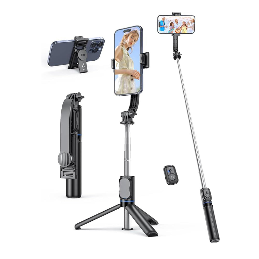 Selfie Stick Bluetooth Techsuit C01, Universal, Μαύρο