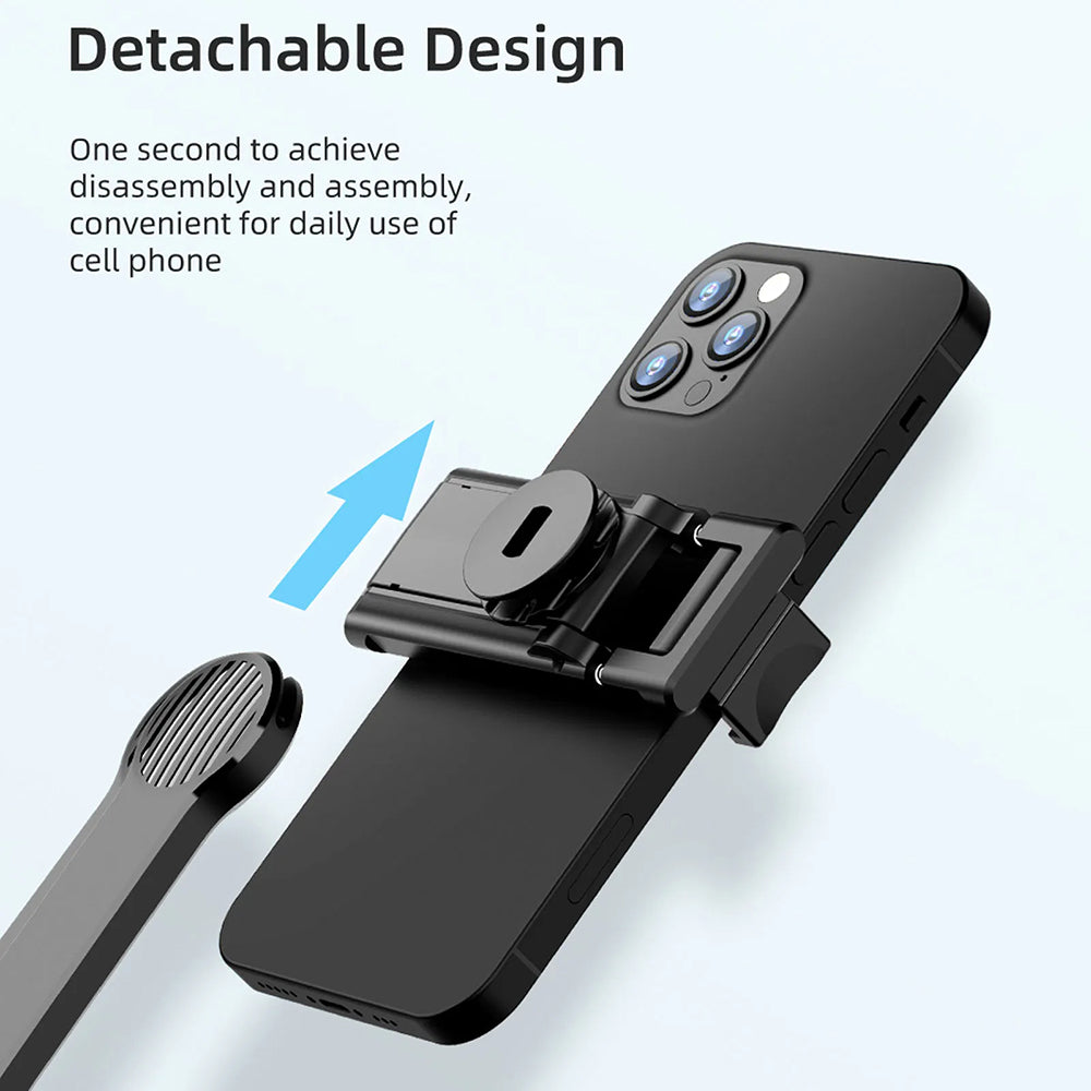 Selfie Stick Bluetooth Techsuit C01, Universal, Μαύρο