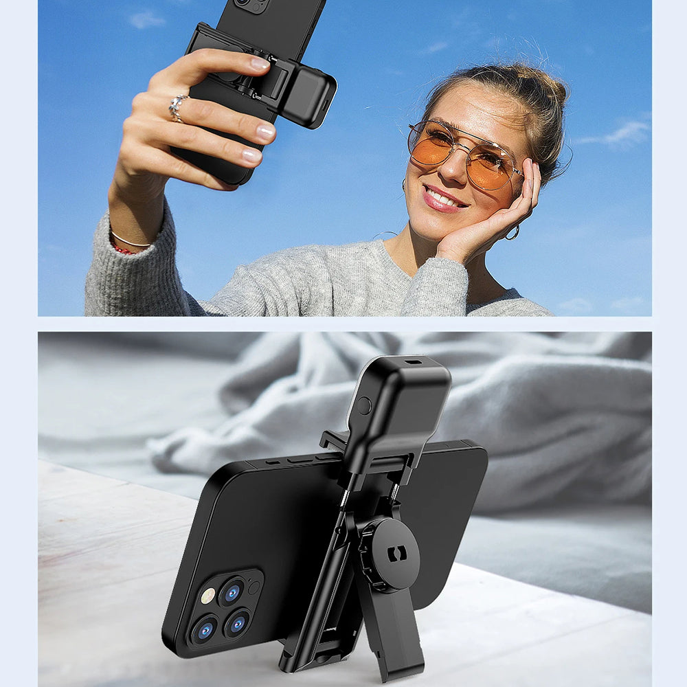 Selfie Stick Bluetooth Techsuit C01s, Παγκόσμιος, Μαύρο