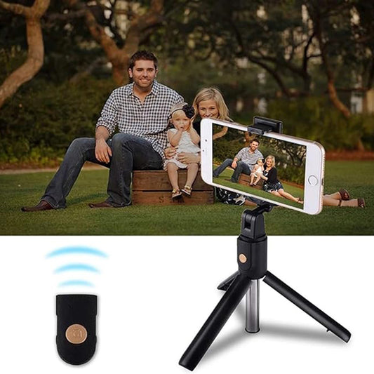 Selfie Stick Bluetooth Techsuit K07, Παγκόσμιος, Μαύρο
