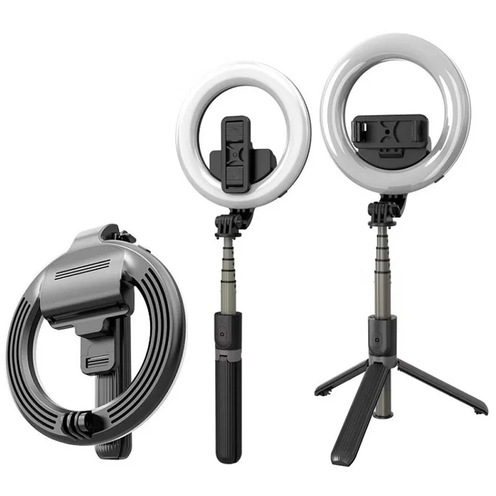 Selfie Stick Bluetooth Techsuit L07, Παγκόσμιος, Μαύρο