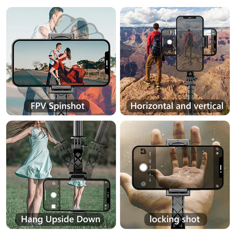 Selfie Stick Bluetooth Techsuit L19, Universal, Μαύρο