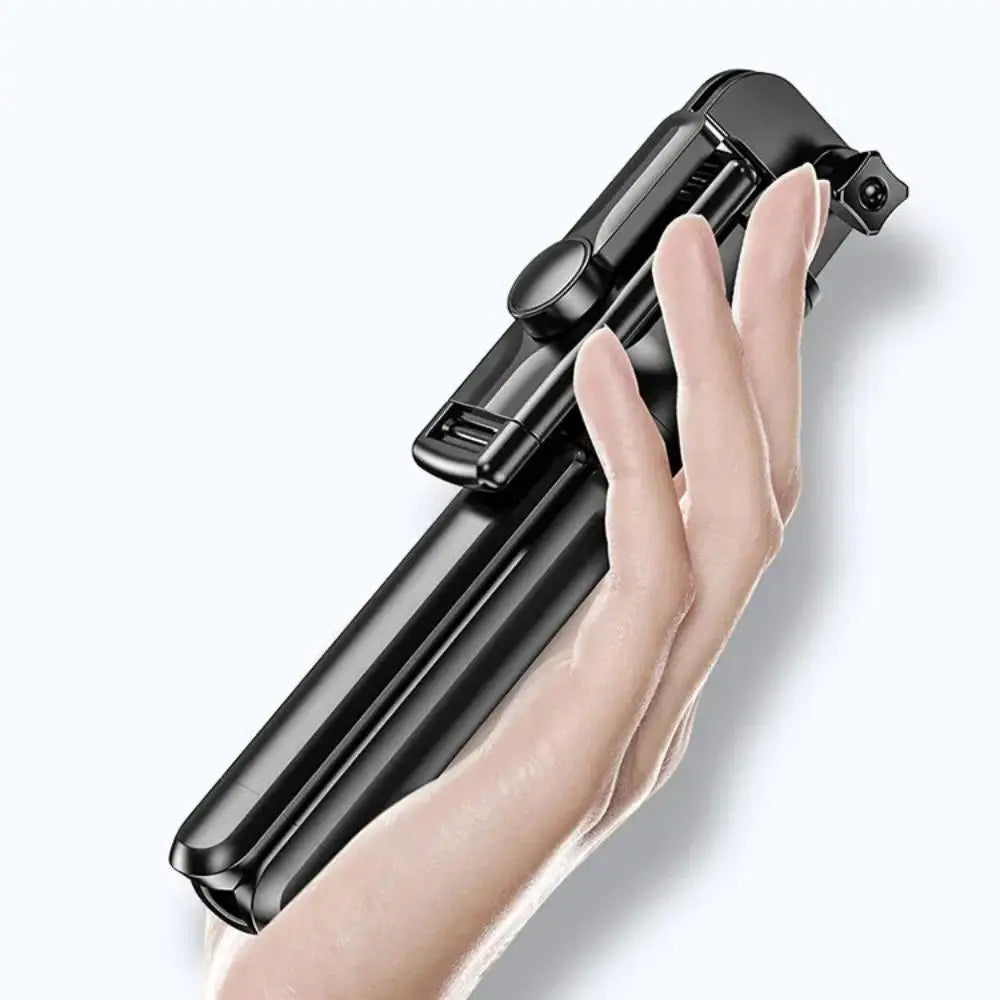 Selfie Stick Bluetooth Techsuit S03, Παγκόσμιος, Μαύρο