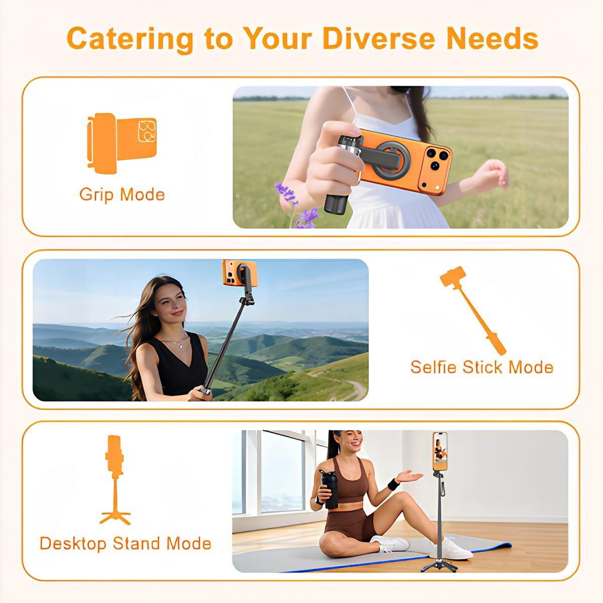 Selfie Stick Bluetooth XO Design SS25 Pro, Universal, Μαύρο