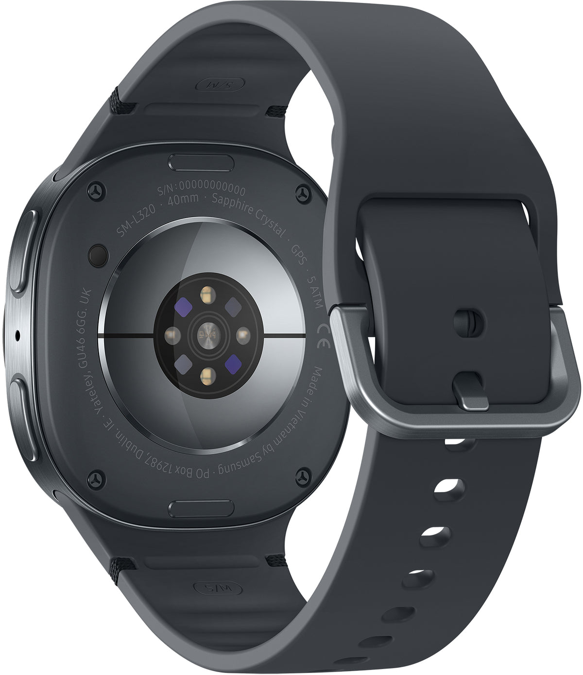 Smartwatch Samsung Galaxy Watch8, 40mm, LTE, Μαύρο, Ανασφραγισμένο SM-L325FDAAEUE