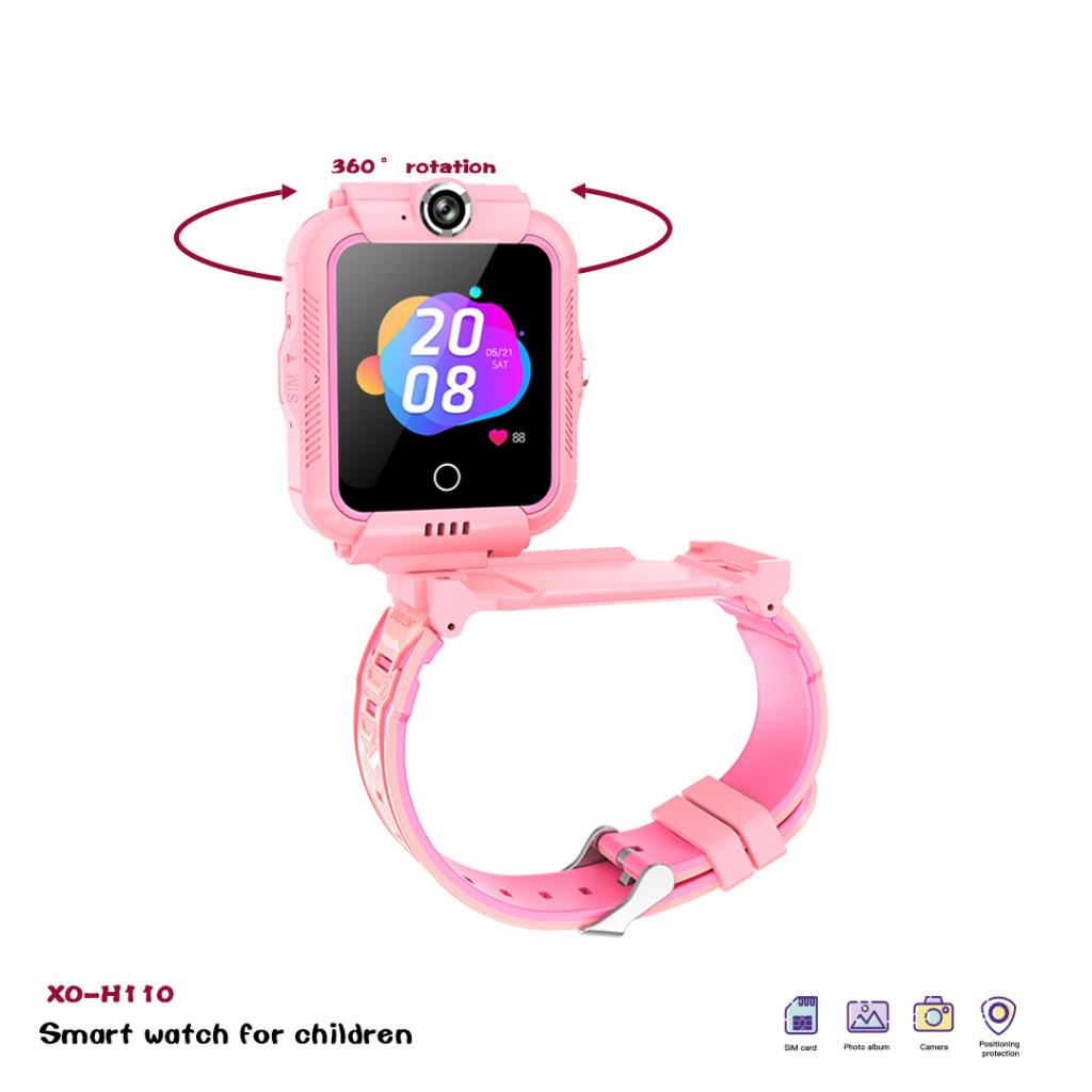 Smartwatch XO Design Kids H110, Ροζ