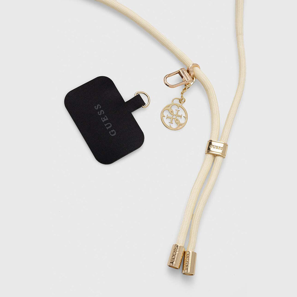 Κορδόνι Τηλεφώνου Guess Crossbody, Παγκόσμιο, Μπεζ