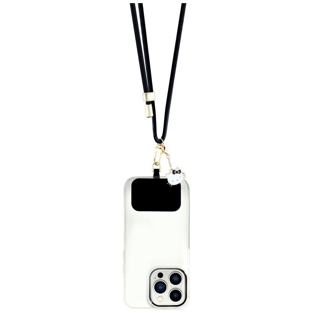 Κορδόνι Τηλεφώνου Hello Kitty Crossbody, Μαύρο