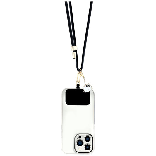 Κορδόνι Τηλεφώνου Hello Kitty Crossbody, Μαύρο