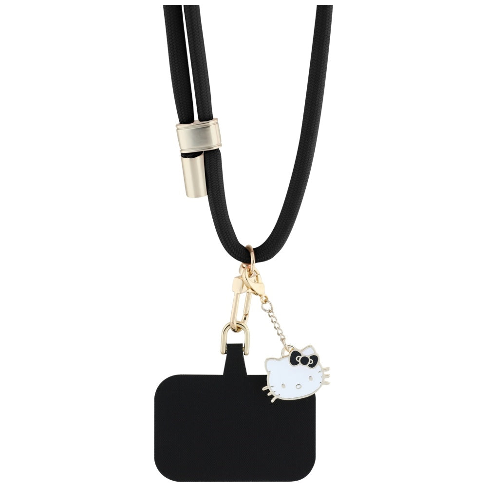 Κορδόνι Τηλεφώνου Hello Kitty Crossbody, Μαύρο