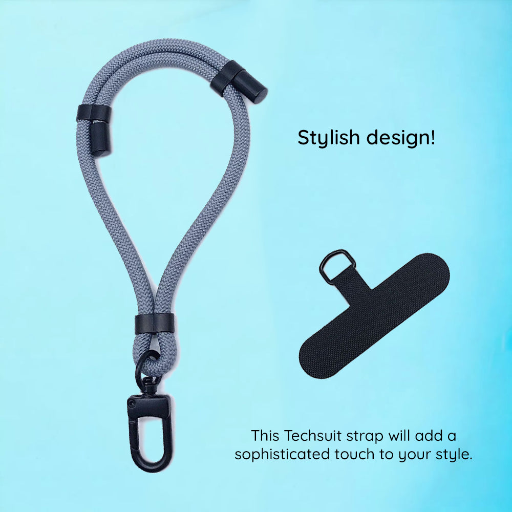 Κορδόνι Τηλεφώνου Techsuit RWS1-12, Γκρι Πράσινο