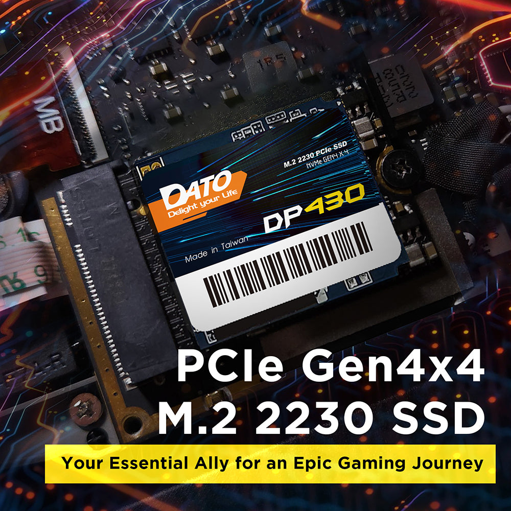Solid State Drive (SSD) Dato DP430, 1TB, NVMe M.2 2230, PCIE Gen4x4 DP430SSD-1TB