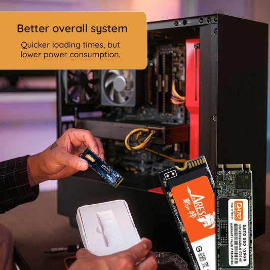 Solid State Drive (SSD) Dato, NVME M.2 2280, PCIe, 1TB, Μαύρο DP580-1TB