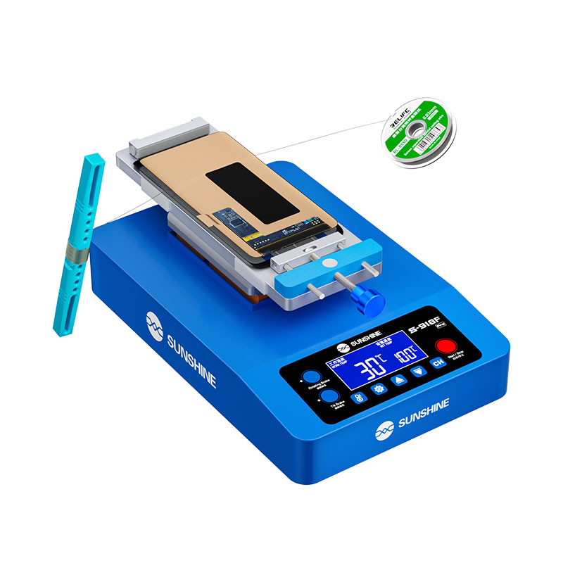 Σταθμός Αποχωρισμού Οθόνης Αφής Sunshine S-918F Pro, Μπλε