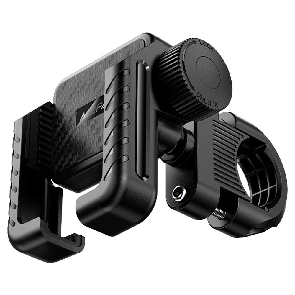 Acefast D58 Bicycle Motorcycle Mount, 4.7inch - 6.9inch, Black
