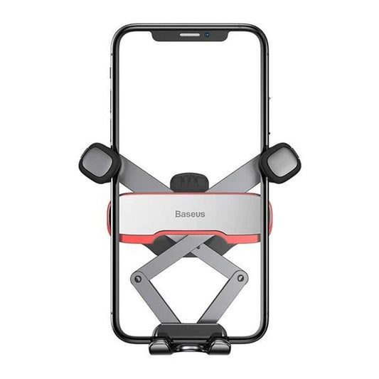 Baseus Mr Hui Gravity Series Car Holder, 4.7inch - 6.5inch, Ασημί SUYL-HU0S