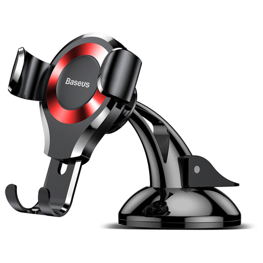 Baseus Osculum Gravity Car Mount, 63mm - 85mm, κόκκινο SUYL-XP09