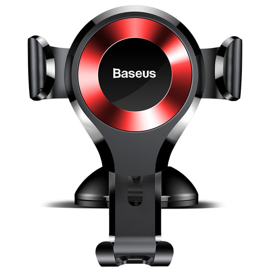 Baseus Osculum Gravity Car Mount, 63mm - 85mm, κόκκινο SUYL-XP09