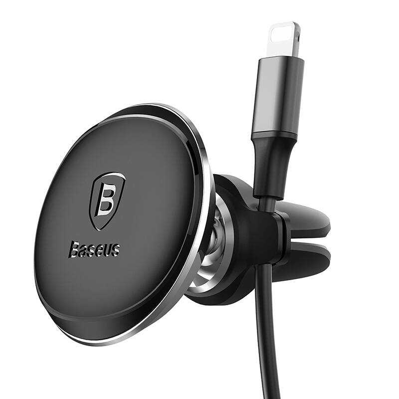 Baseus Air Vent Magnetic Car Mount, Universal, Μαύρο C40141212120101113-00