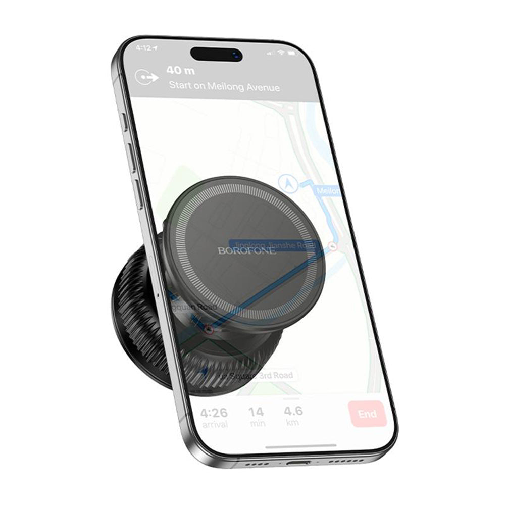 Μαγνητική Βάση Αυτοκινήτου Borofone BH139 Rider, 4.5 ίντσες - 7 ίντσες, Μαύρο