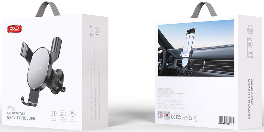 Βάση Αυτοκινήτου XO Design C126 Vent, Παγκόσμια, Μαύρη