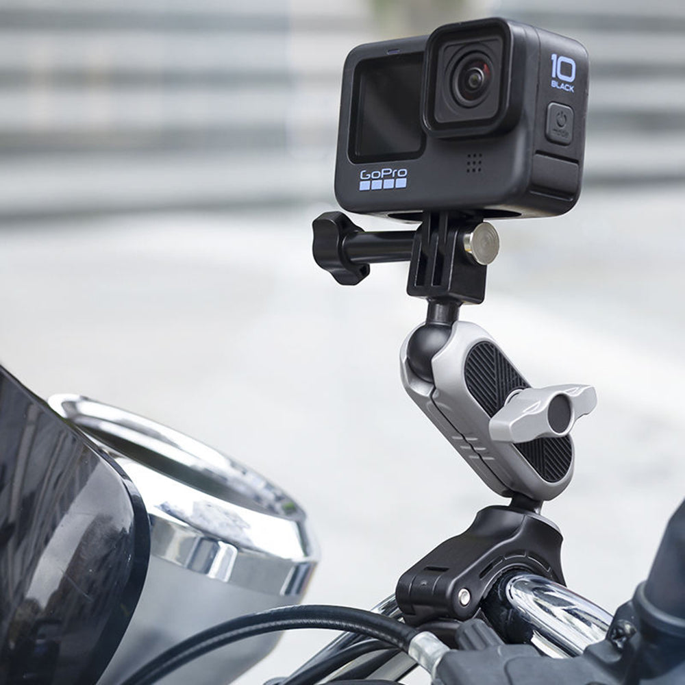 Βάση Ποδηλάτου Κάμερας Action Techsuit JX-008 για GoPro, Γκρι