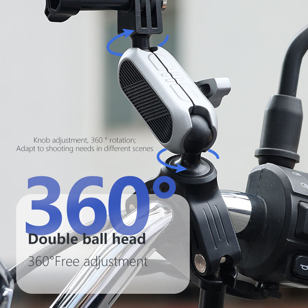 Βάση Ποδηλάτου Κάμερας Action Techsuit JX-008 για GoPro, Γκρι