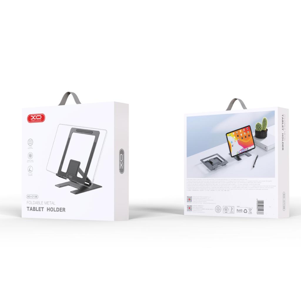 Βάση Γραφείου XO Design C136 για Τηλέφωνο / Ταμπλέτα, 4.7inch - 12.9inch, Μαύρο