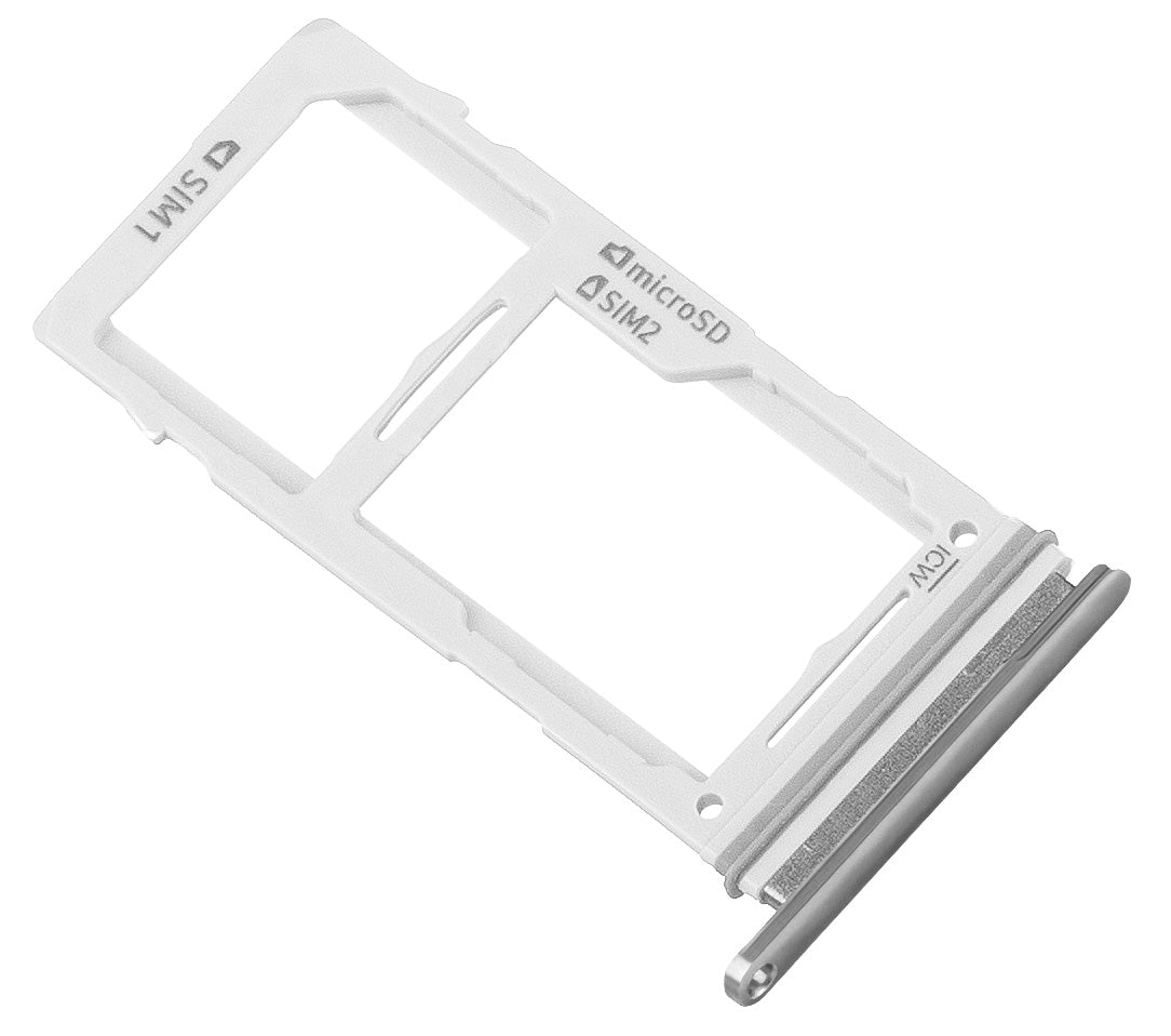 Υποδοχή SIM - Κάρτα Samsung Galaxy S10+ G975 / S10 G973, Dual SIM, Γκρι