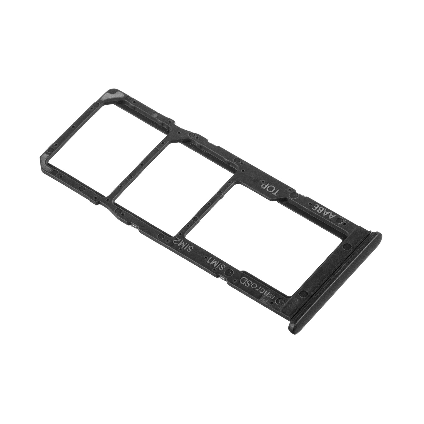 Υποστήριξη SIM - Card Samsung Galaxy A12 Nacho A127 / A12 A125, Μαύρο, Service Pack GH98-46124A