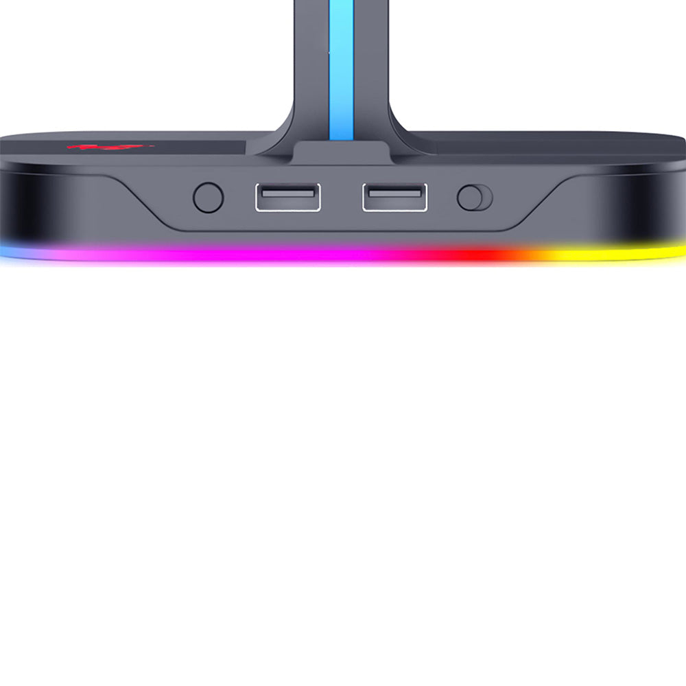 Βάση Ακουστικών HAVIT TH650, RGB, Γκρι