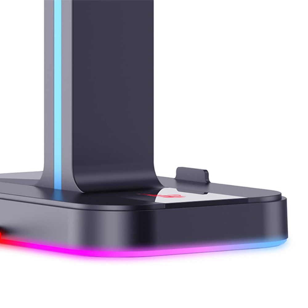 Βάση Ακουστικών HAVIT TH650, RGB, Γκρι