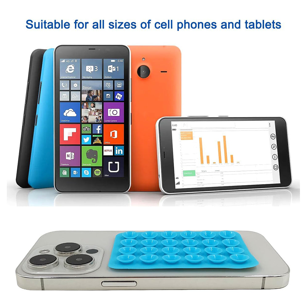 Βάση με Βεντούζες Techsuit SB-PAD, Μαύρο