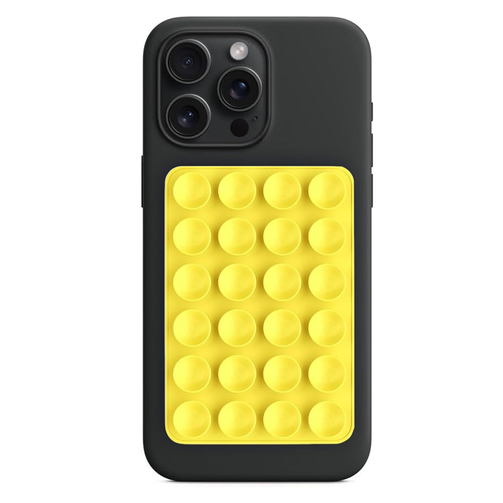Βάση με Βεντούζες Techsuit SY-PAD, Κίτρινη