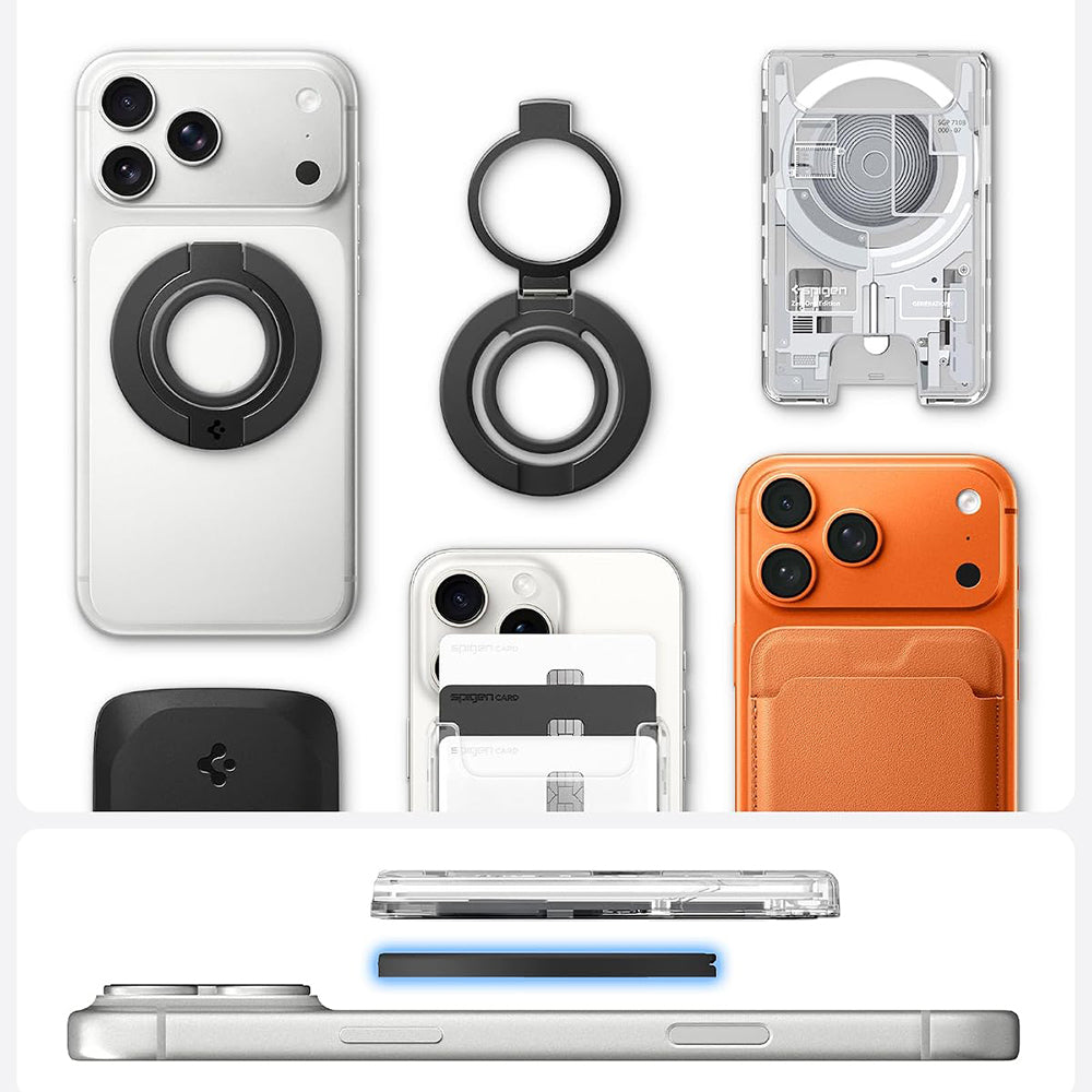 Βάση Δαχτυλιδιού Spigen Dual Pop Mag S, Universal, Μαύρο AMP11735