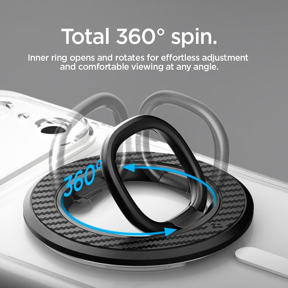 Βάση Δαχτυλιδιού Spigen O-Mag OM106, Universal, Μαύρο AMP09334