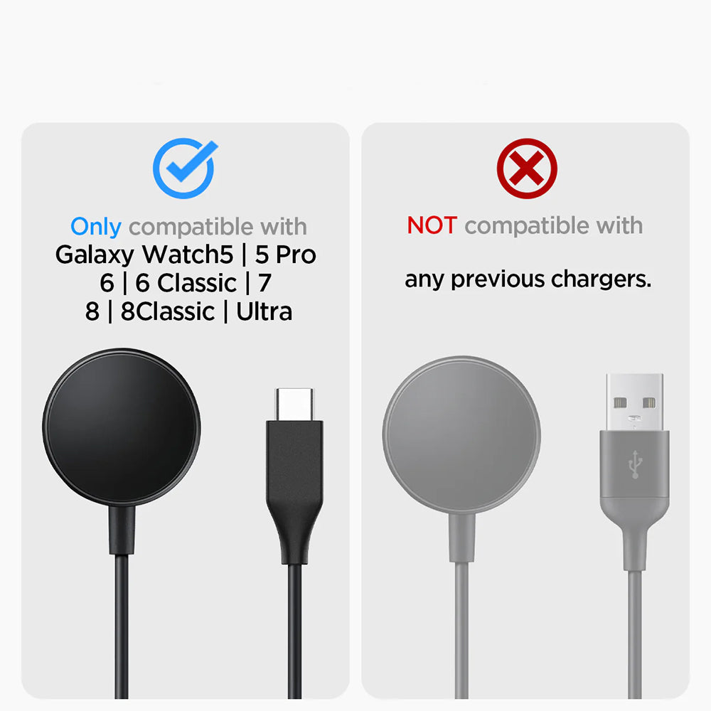 Βάση Spigen S353 για Samsung Galaxy Watch Series, Μαύρο AMP05302
