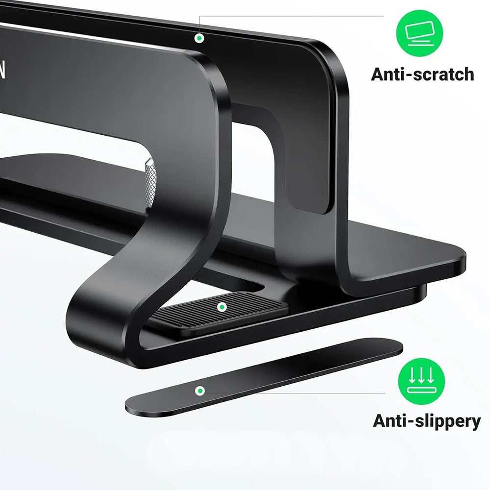 Κάθετη Βάση UGREEN LP258 (25706) για Laptop με πάχος 12mm - 26mm, Μαύρη