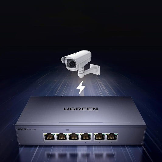 UGREEN CM741 Network Switch (35371EU), Gray